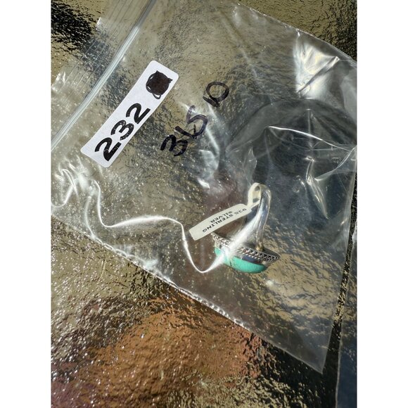 Artisan lg Kingman Turquoise Sterling Silver Statement Ring Southwest sz 7 gift - Picture 7 of 7